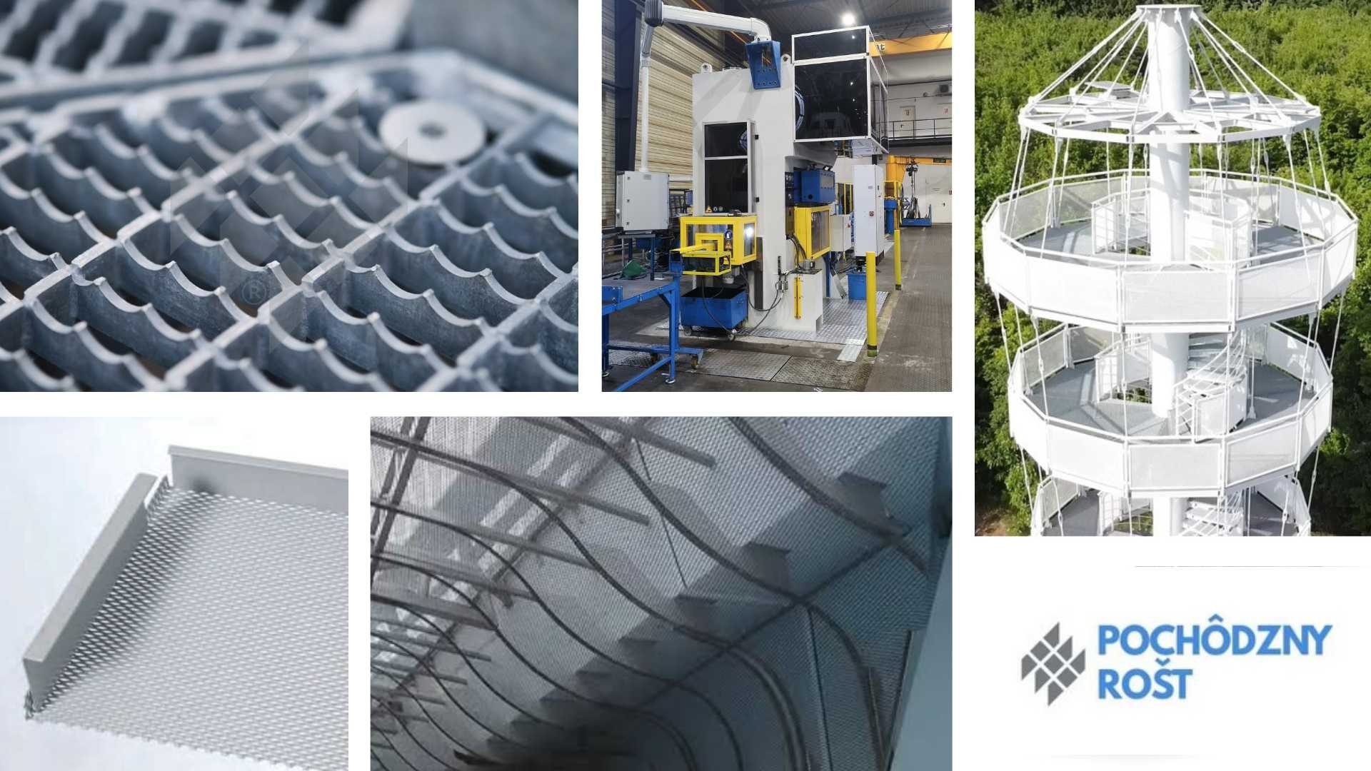 Zvárané lisované rošty